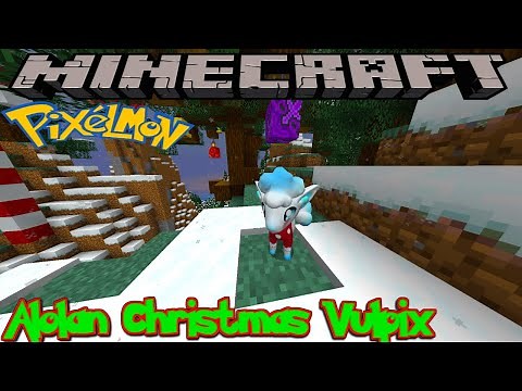 HOW TO FIND ALOLAN CHRISTMAS VULPIX IN PIXELMON REFORGED - MINECRAFT GUIDE - VERSION 9.1.0