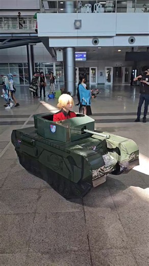 足で走るチャーチル✨️#ダージリン #ガルパン #コスプレ#Darjeeling #GirlsundPanzer #PanzerTeam