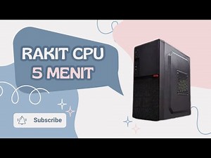 Tutorial merakit CPU (Pemula) | CPU Assembly Tutorial