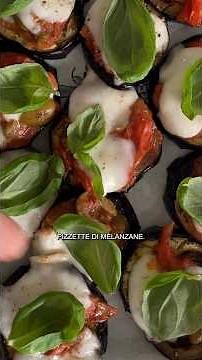 Aubergine Pizzette - Pizzette di Melanzane