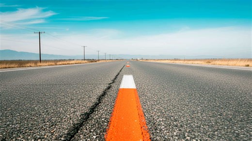 California's orange highway stripes explained