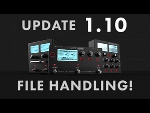 What's new in the MOD Device Firmware Version 1.10 Update?