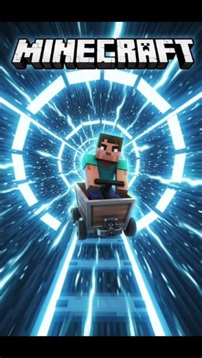 minecart build hacks 😱. #minecraft #minecraftshorts #gamer