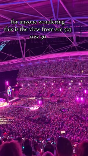 Stunning Wembley Stadium View from Section 523