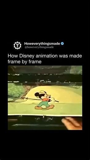 How Everything Is Made | Vintage animation from Disney was created through an extremely detailed, frame-by-frame process known as cel animation. Long before digital... | Instagram