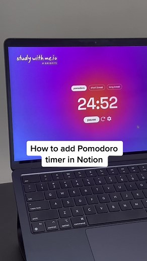 How to Add Pomodoro Timer in Notion