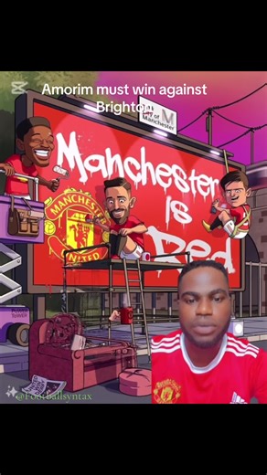 Amorim must win against Brighton to have more credit in the bank. #epl #amorim #manchesterunited #united #reddevils #brighton #footballtiktok #weekendfootball