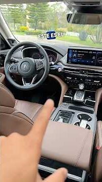 Interior Acura MDX 2025: asientos con masaje y audio premium #shorts #autos #2025 #acura