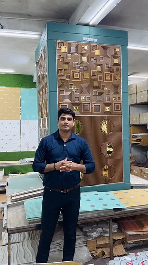 Rks Enterprises Near Arjangarh Metro MG Road www.rksenterprises.net #panel #3dpanel #homedecor #walldecor #interior #instgramreels #facebookreel #viral #trend | Its Star Vlogs