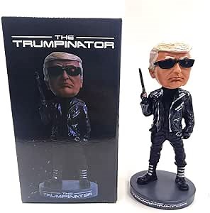 NENZHE Donald Trump Collectibles - 7 Inch Donald Trump 2024 Election Bobblehead for Trump Supporters and Patriotic Americans | Top Trump Gifts