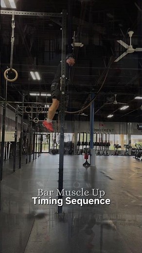 Kipping Bar Muscle Up Dead Stop Progression