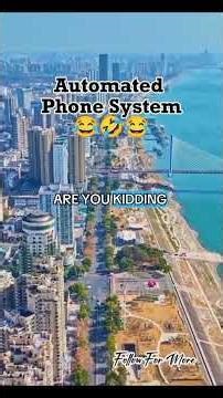 automated phone system #funny #funnycomedy #comedy #laugh
