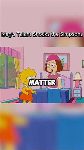 Meg Steals the Show 😳 | Griffins vs Simpsons🔥#familyguy #shorts #funny #meggriffin