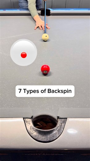 Traveling Pool Hustler 🎱 | 7 ways to shoot this shot with backspin! Great for anyone learning cue ball control. #billiards #pooltips | Instagram
