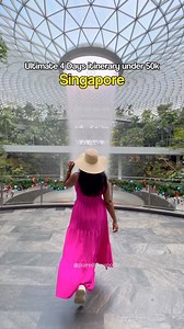 Comment “Singapore “ for Itinerary Here is the ultimate 4dYs Singapore itinerary under 50k We took direct 4hrs flight from Hyderabad to singapore via Indigo which costed 10k per person one side we stayed in budget friendly property v hotel lavender which costed 8k per night ,it just walkable distance from lavender MRT station After reaching aiport we took local sim card and tourist pass to travel in MRT trains & buses ,as these are budget friendly ways of transport Day 1 : started with full day 