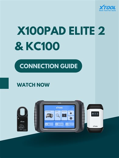 🔥 #X100PADELITE2 & #KC100 Connection Guide 🔧 | Feature Display Learn how to connect your X100PADELITE2 with KC100 for seamless key programming. Watch the tutorial to make the most of your diagnostic tools and boost efficiency. 🚗💡 📺 Watch Now to Enhance Your Skills #KeyProgramming #AutoTech #Xtool #HowTo #CarDiagnostics
