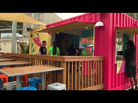 SHIPPING CONTAINERS Food Hall | Boxi Park Lake Nona Restaurants | Orlando