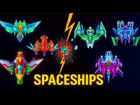 Alien Shooter All Bosses 1 2 3 VS Every Ship | Ultimate Showdown | World Bosses