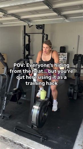 How I’m using heat training 👇🏻 The heat dome is here