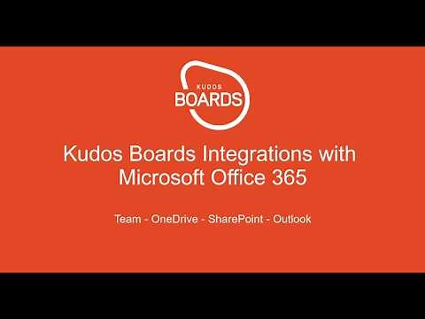 Kudos Boards and Microsoft Office 365