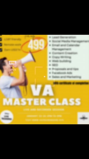 VA Training: Start Your Career in 2025!