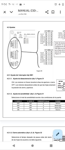 Programación de tarjeta para pistones Power 230 y 200m