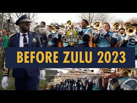 Southern University Human Jukebox beginning of ZULU Parade 2023