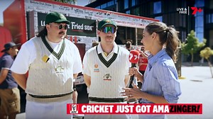 26K views · 269 reactions | Costumes, favourites, and making cricket amazinger at the KFC Food Truck. | 7Cricket | Facebook