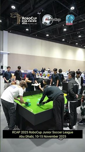 RoboCupJunior Soccer League at RCAP 2025, Abu Dhabi