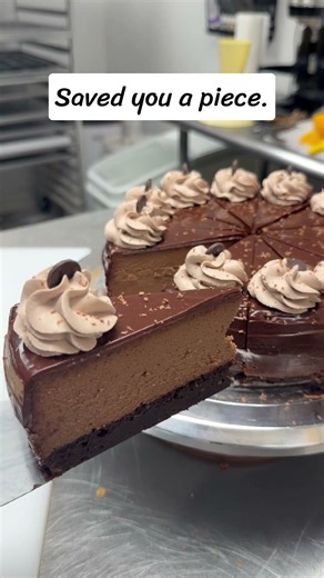 Death by chocolate cheesecake. #baking #dessert #cheesecake #chocolate