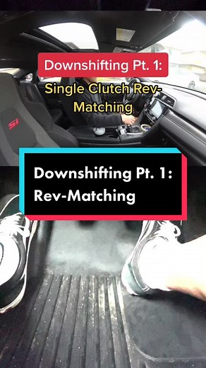 Manual Downshifting Techniques: Rev-Matching Explained