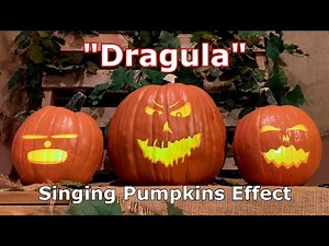 Dragula - Singing Pumpkins Effect Animation