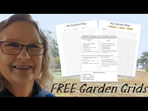 Free Garden Planner with a step-by-step tutorial