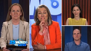 This round starts with a smile, ends with a…? Catch up on yesterday’s nail-biting FINAL round of #25WordsorLess where our contestants play for the grand prize of $10,000! PLUS, they're also playing for a 25 Words or Less SUPERFAN who will get $1,000 if the team wins! Good luck, everyone! | 25 Words or Less