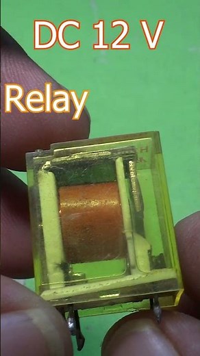 DC 12 V Relay #technology #electrcal #experiment #electronics