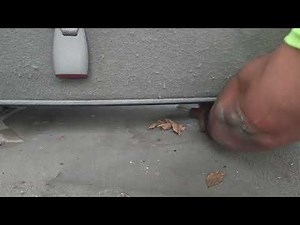 07 Chevy express van seat removal