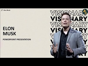 Elon Musk | Visionary Innovator | PowerPoint Presentation