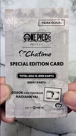 Limited Edition Chatime x One Piece Taste the Pirate King's Favorite Beverage!