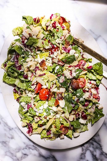 Steakhouse Chopped Salad - The Defined Dish - Recipes