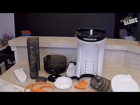 How to Use the Baby Brezza Formula Pro One Step Food Bottle Maker - Part 1 Review