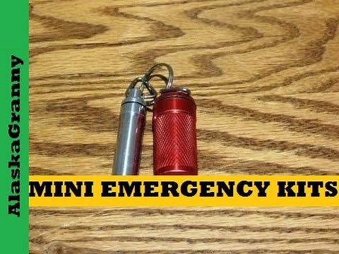 Dollar Tree Mini Emergency Kits From Pill Holders- How To Make DIY Survival Kits