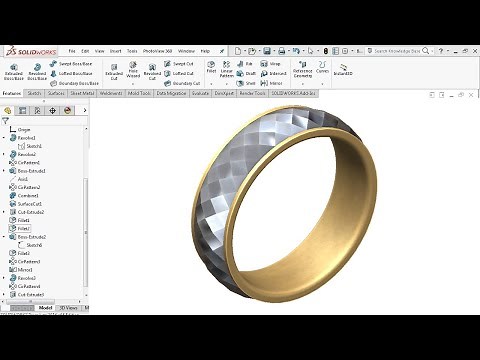 Ring SolidWorks Tutorial