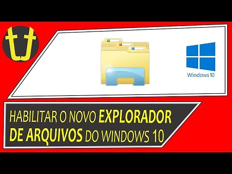 How to ENABLE the new FILE EXPLORER in Windows 10