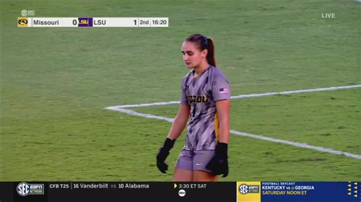 They made this one look easy 🔥 📺 SEC Network | LSU Soccer