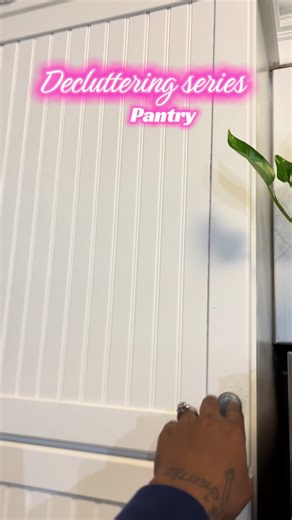Pantry decluttering