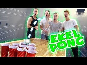 Disgusting Pong EXTREME! with Luca, Inscope & UNSMYPATHISCHTV