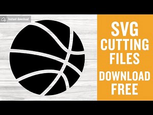 Basketball Svg Free Cut File for Cricut