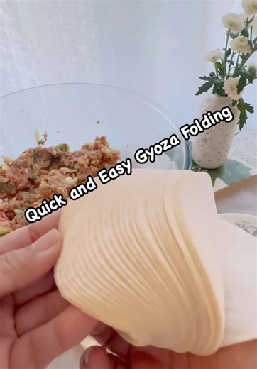 Quick and Easy Gyoza Folding Techniques