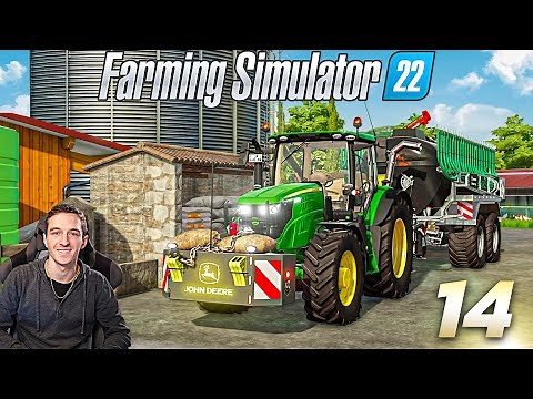 ENFIN UN JOHN DEERE ! FARMING SIMULATOR 22 ! Carrière Suivie #14