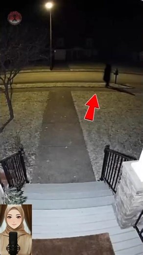 Something Is Approaching My House…” | Night Doorbell Camera Footage #horrorshorts #doorbellcamera